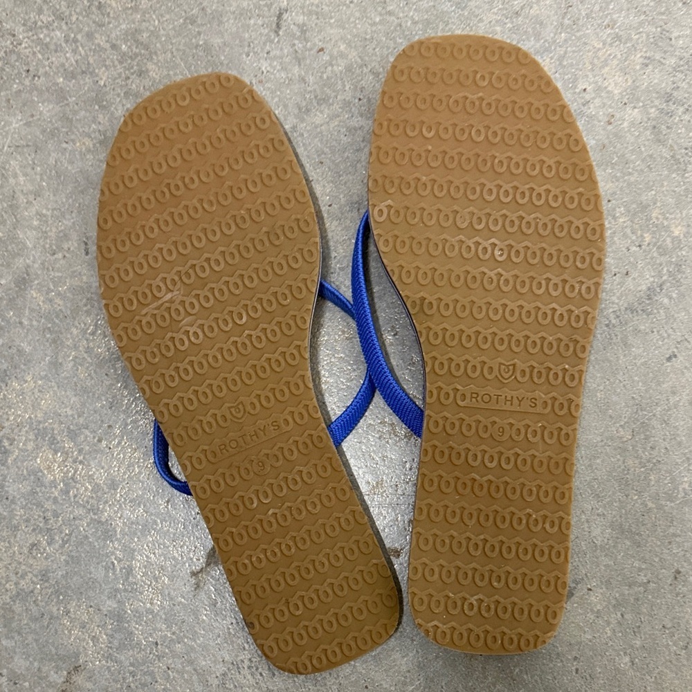 Rothy's Vibrant Blue Sandals - Picture 4 of 4